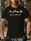 Χαμηλού Κόστους Ανδρικό Γραφικό T-shirt-χωρίς πόνο χωρίς κέρδος τυπωμένο μπλουζάκι ανδρικό γραφικό βαμβακερό μπλουζάκι αθλητικό κλασικό πουκάμισο κοντομάνικο άνετο μπλουζάκι στο δρόμο διακοπές καλοκαιρινά ρούχα σχεδιαστών μόδας