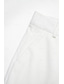 cheap Dress Pants-Men&#039;s Dress Pants Corduroy Pants Flared Pants Trousers Casual Pants Pocket Plain Comfort Business Daily Holiday Fashion Chic &amp; Modern White Brown