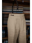 cheap Linen Pants-Men&#039;s Linen Pants Trousers Summer Pants Front Pocket Pleats Straight Leg Plain Comfort Breathable Casual Daily Holiday Fashion Basic Beige