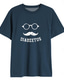 baratos T-shirt Homem estampado gráfico-pappy camisas ano dourado x fox | camiseta diabeto 3d