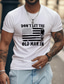 baratos T-shirt Homem estampado gráfico-100% algodão camiseta masculina camiseta gráfica top fashion camisa clássica manga curta confortável camiseta rua férias verão roupas de grife