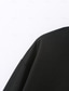 preiswerte klassisches Polo-Herren Poloshirt Golfhemd Casual Sport Kargen Langarm Modisch Basic Farbblock Taste Vordertasche Frühling &amp; Herbst Regular Fit Schwarz Weiß Marineblau Grau Poloshirt