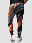 cheap Men&#039;s Plus Size Bottoms-Dragon Guardian x LU | Men&#039;s Fire Dragon Mythical Creatures Dark Style Streetwear Sweatpants