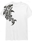 billige T-shirt med tryk til mænd-ubekymret interlude x joshua jo t-shirts med korte ærmer til mænd med fisketryk