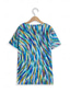 cheap Art&amp;Design tee-Women&#039;s T Shirt Graphic Basic Short Sleeve V Neck Regular Tops Daily Weekend Print Red Blue Green