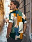 baratos Camisas Estampadas Masculinas-camisas masculinas coloridas de manga curta com estampa xadrez de férias x designer Kris Kris