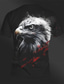 cheap Men&#039;s Graphic Tshirts-Graphic Animal Eagle Daily Casual Street Style Men&#039;s 3D Print T shirt Tee Tee Top Sports Outdoor Holiday Going out T shirt Black Dark Gray Short Sleeve Crew Neck Shirt Spring &amp; Summer Clothing Apparel