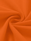 economico polo classica-Per uomo POLO Camicia da golf Golf Informale Per eventi Bavero Manica corta Di tendenza Essenziale Color Block Leone Collage Estate Standard Arancione POLO