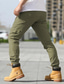 ieftine pantaloni casual-Bărbați Pantaloni Cargo Pantaloni cargo Pantaloni tactici Talie elastică Multi Buzunare Manșetă Elastică Simplu Purtabil Casual Zilnic Concediu Sport Modă Negru Verde Militar