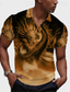 tanie Koszulki polo z nadrukiem-Strażnik smoka x lu | męska koszulka polo z krótkim rękawem i mitycznym stworzeniem w ciemnym stylu, Dragon Loong