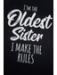 billiga Humor &amp;amp; citationstecken-Dam T-shirt Bokstav Familj Mode Långärmad Rund hals Vanliga toppar Dagligen Helgen Mönster Svart Rodnande Rosa Blå Grön Vår &amp; Höst Vår, Höst, Vinter, Sommar