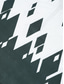 abordables Polo gráfico-Geometría Hombre Negocios 3D Estampado polo con cremallera Exterior Ropa Cotidiana Ropa de calle Poliéster Manga Corta Cuello Vuelto Zip Camisas de polo Negro Azul Marino Oscuro Primavera verano S M L