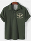 cheap Graphic Polo-Father&#039;s Day papa shirts Golden Year x Fox | Classic Waffle Polo Shirt