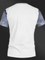Χαμηλού Κόστους Ανδρικό Γραφικό T-shirt-Γραφική Ζώο Αετός Υψηλής Ποιότητας Καθημερινό Στυλ δρόμου Ανδρικά 3D εκτύπωση Μπλουζάκι Μπλουζάκι μπλουζάκι Υπαίθρια Αθλήματα Αργίες Εξόδου Κοντομάνικη μπλούζα Λευκό Θαλασσί Καφέ Κοντομάνικο