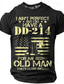 cheap Men&#039;s Graphic Tshirts-Memorial Day American Flag Designer Vintage Casual Men&#039;s 3D Print T shirt Tee Sports Outdoor Holiday Going out T shirt Black Brown Army Green Short Sleeve Crew Neck Shirt Spring &amp; Summer Clothing
