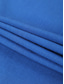 billige mænds fritidsskjorter-Herre Skjorte linned skjorte Guayabera skjorte Popover skjorte Sommer skjorte Strandtrøje Hvid Navyblå Blå Kortærmet Vanlig Krave Sommer Afslappet Daglig Tøj