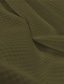 abordables Polo gráfico-Geometría Hombre Casual Estampado POLO polo gofrado Exterior Calle Casual Poliéster Cuello Vuelto Camisas de polo Verde Ejército Verano Primavera S M L Polo de solapa