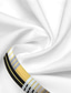 Χαμηλού Κόστους επαγγελματικά casual πουκάμισα-Ταινία Γεωμτερικό Business Casual Ανδρικά Εκτυπωμένα πουκάμισα Φορέστε στη δουλειά Καθημερινά Ρούχα Streetwear Ανοιξη καλοκαίρι Απορρίπτω Μακρυμάνικο Μαύρο, Λευκό Τ, M, L Ύφασμα που τεντώνεται με 4