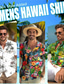 cheap Hawaiian Shirts-Ombre Floral Geometic Fashion Hawaiian Designer Men&#039;s Summer Hawaiian Shirt Camp Collar Shirt Graphic Shirt Outdoor Street Casual Summer Turndown Short Sleeve Yellow Blue Orange S M L Shirt