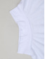abordables Camisetas casuales de hombre-Hombre Camiseta Camiseta superior Plano Cuello Alto Calle Vacaciones Mangas cortas Ropa Moda Design Básico