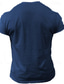 Χαμηλού Κόστους Ανδρικό Γραφικό T-shirt-Γραφική Για τον Ήλιο Ρετρό / Βίντατζ Στυλ δρόμου Ανδρικά 3D εκτύπωση Μπλουζάκι Υπαίθρια Αθλήματα Αργίες Εξόδου Κοντομάνικη μπλούζα Μαύρο Πράσινο Χακί Σκούρο μπλε Κοντομάνικο Στρογγυλή Ψηλή Λαιμόκοψη