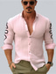 Недорогие Рубашка мужская с принтом-дракон-хранитель х Лу | Мужская рубашка в темном стиле с мифическим существом Дракон Лунг и длинными рукавами