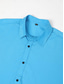 baratos camisas masculinas casuais-Homens Camisa Social camisa de botão camisa de verão Preto Amarelo Rosa Vermelho Azul Marinho Escuro Manga Curta Letra Aberto para a Lateral Rua Casual Botão para baixo Roupa Moda Casual Confortável