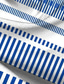 cheap Men&#039;s Printed Shirts-Stripe Geometry Men&#039;s Business Casual 3D Printed Shirt Street Wear to work Daily Wear Spring &amp; Summer Turndown Long Sleeve Blue Purple S M L 4-Way Stretch Fabric Shirt