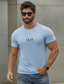 Χαμηλού Κόστους Ανδρικό Γραφικό T-shirt-ανδρικό γραφικό 100% βαμβακερό πουκάμισο κύκλος λευκό μπλε ναυτικό μπλουζάκι μπλουζάκι μπλουζάκι μπλουζάκι τοπ μόδας κλασικό πουκάμισο κοντομάνικο άνετο μπλουζάκι στο δρόμο καλοκαιρινά ρούχα σχεδιαστών μόδας