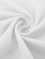 abordables polo clásico-Hombre Polo polo de negocios Negocio Casual Diseño Clásico Manga Corta Bloque de color Retazos Bordado Verano Primavera &amp; Otoño Blanco Polo
