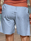 levne Pánské kraťasy-potisk lebky pánské bavlněné šortky havajské šortky plážové šortky stahovací šňůrka elastický pas pohodlí prodyšné krátké outdoorové oblečení na dovolenou