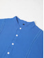 baratos camisas masculinas casuais-Homens Camisa Social camisa de linho Camisa Guayabera Camisa Popover camisa de verão camisa de praia Branco Azul Marinha Azul Manga Curta Tecido Colarinho Verão Casual Diário Roupa