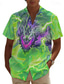 cheap Men&#039;s Printed Shirts-Dragon Guardian x LU | Men&#039;s Dragon Mythical Creature Dark Style Shirt Short Sleeves