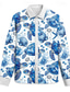 cheap Men&#039;s Printed Shirts-Carefree Interlude X Joshua Jo Men&#039;s Octopus Turtle Printed Vacation Long Sleeve Shirts