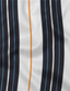 cheap Graphic Polo-Stripe Men&#039;s Business Casual 3D Print Polo Shirt Wear to work Daily Wear Streetwear Milk Fiber Short Sleeve Turndown Polo Shirts Blue Green Summer S M L Micro-elastic Lapel Polo