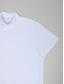 baratos Camisetas masculinas casuais-Homens Camiseta T-shirt Tecido Gola Alta Rua Férias Manga Curta Roupa Moda Designer Básico
