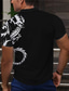cheap Graphic Polo-Dragon Men&#039;s Subcultural 3D Print Polo Shirt Party Street Vacation Milk Fiber Short Sleeve Turndown Polo Shirts Black Summer S M L Micro-elastic Lapel Polo