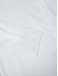 Χαμηλού Κόστους επαγγελματικά casual πουκάμισα-Ανδρικά Μείγμα Λινό / Βαμβάκι Εκτυπωμένα πουκάμισα Πίστη Στάμπα Κουμπί-Κάτω Μακρυμάνικο Όρθιος γιακάς Λευκό, Ανθισμένο Ροζ, Θαλασσί Πουκάμισο Δρόμος Φορέστε στη δουλειά Καθημερινά Ρούχα