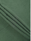 abordables camisas casuales de los hombres-Hombre Camisa camisa de lino Camisa de verano Camisa de playa Negro Marrón Verde Trébol Manga Larga Color sólido Cuello Vuelto Primavera &amp; Otoño Exterior Calle Ropa Abotonar