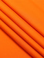 abordables polo zippé-Homme POLO Polo quart de zip Travail Usage quotidien Quarter Zip manche longue Mode Confortable Plein Broderie Fermez Printemps &amp; Automne Standard Noir Blanche bleu marine Orange POLO