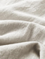 billige hørbukser-søstjerneprintede herrebukser i bomuldshør vintage bukser sidelommer elastisk snøre design midt i taljen udendørs dagligt slid