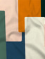 abordables Chemises imprimées pour hommes-chemises à manches courtes imprimées à carreaux pour hommes Colorful Holiday x Designer Kris