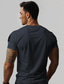 billige Grafisk T-skjorte til herrer-dragevokter x lu | menns drage mytiske skapning mørk stil skjorte korte ermer