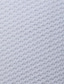 economico polo classica-Per uomo Polo con bottoni Camicia da golf Golf Informale Sport Bavero Manica lunga Di tendenza Essenziale A quadri Color Block Collage Pulsante Primavera &amp; Autunno Standard Bianco Blu Verde Grigio