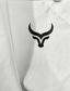 Χαμηλού Κόστους επαγγελματικά casual πουκάμισα-Ανδρικά Πλένεται βαμβακερό ύφασμα Γραφικό πουκάμισο Αγελάδα Στάμπα Κουμπί-Κάτω Μακρυμάνικο Όρθιος γιακάς Λευκό Πουκάμισο Φορέστε στη δουλειά Καθημερινά Ρούχα Εξόδου