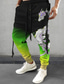 levne Pánské spodky větší velikosti-dračí strážce x lu | pánské dračí dlouhé bájné stvoření dark style streetwear tepláky
