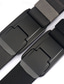 cheap Men's Belt-Men's Belt Tactical Belt Automatic Buckle Quick-Release Polyester Alloy Durable Adjustable Plain Black Kakhi Outdoor Daily Waist Belt
