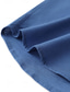 economico camicie di lino da uomo-camicia in lino da uomo camicia stampata in lino 55% bianco blu manica lunga risvolto fede abbigliamento primaverile e autunnale per l&#039;abbigliamento quotidiano all&#039;aperto