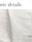 abordables collection de créateurs-chemise en lin pour hommes chemise hawaïenne graphique mode chemise boutonnée décontractée quotidien vacances hawaïennes printemps et automne revers manches longues blanc 55% lin 45% coton chemise