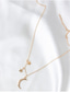 voordelige Sieradensets-Ketting For Dames Feest / Avond Lahja Verjaardagsfeest Legering MOON Ster